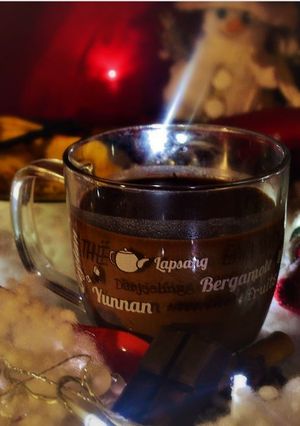 Une photo de Chocolat chaud aux épices de Noël