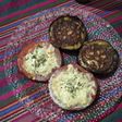 Rueditas de tomate y huevo