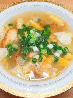 阿母ㄟ~荷包蛋煎蛋湯 的食譜成品照片