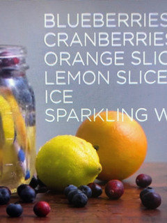 Una foto de Infusión Arándanos-Naranja-Limón