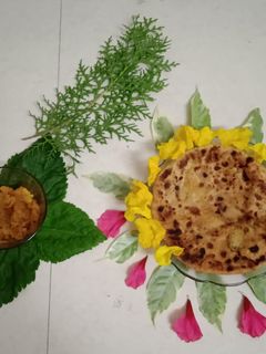 आलू पराठा (aloo paratha recipe in Hindi) रेसिपी मुख्य फोटो