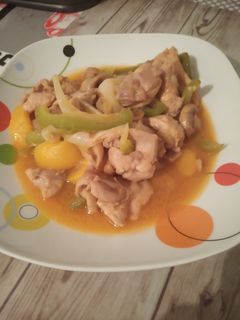 Una foto de Pollo estilo chino saludable