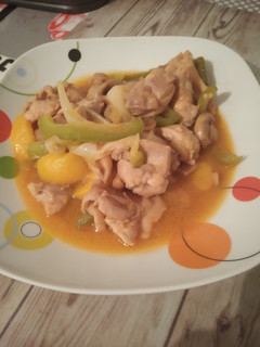 Una foto de Pollo estilo chino saludable