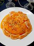 Orange Bread Custard Cacke