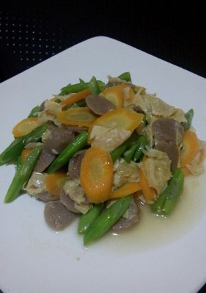 Foto resep Cah wortel buncis