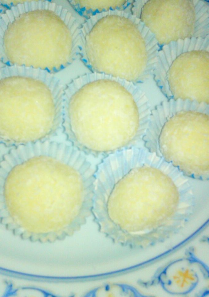 Una foto de Bombones de coco
