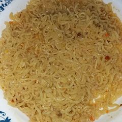 Spicy noodles A picture of Spicy noodles.