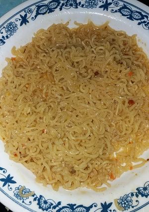 A picture of Spicy noodles.