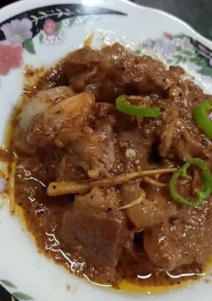 A picture of Blackpeper mutton.