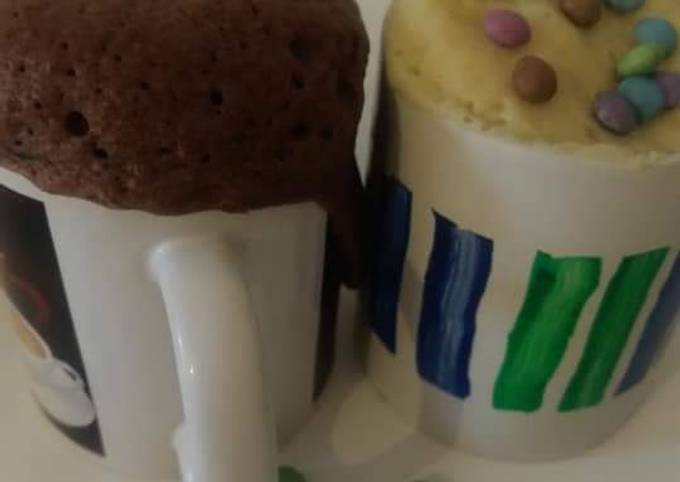 Steps to Prepare Quick Microwave mug cakes