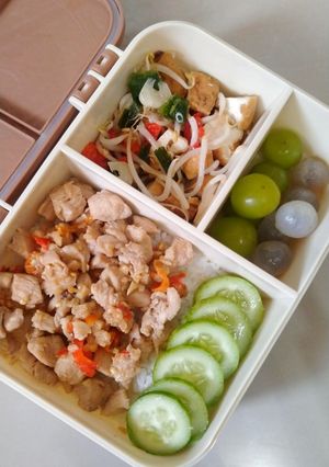 Foto resep Ide Bekal : Tumis Ayam Taichan