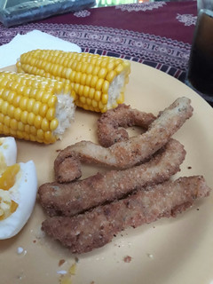 Una foto de Milanesa de mondongo