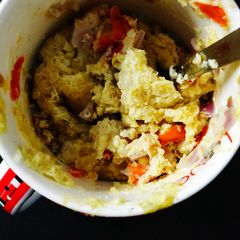 A picture of Microwave Egg in a Mug.