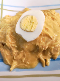 Una foto de Ají de pollo (o de gallina)