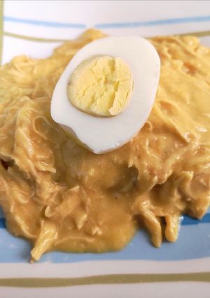 Una foto de Ají de pollo (o de gallina)