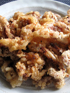 A picture of Squid Tentacles ‘Kara-age’.