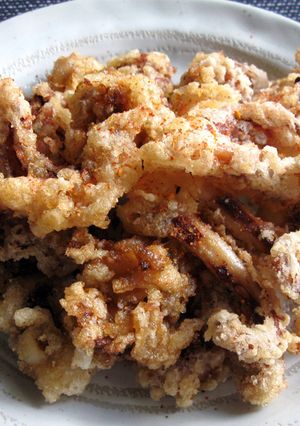 A picture of Squid Tentacles ‘Kara-age’.