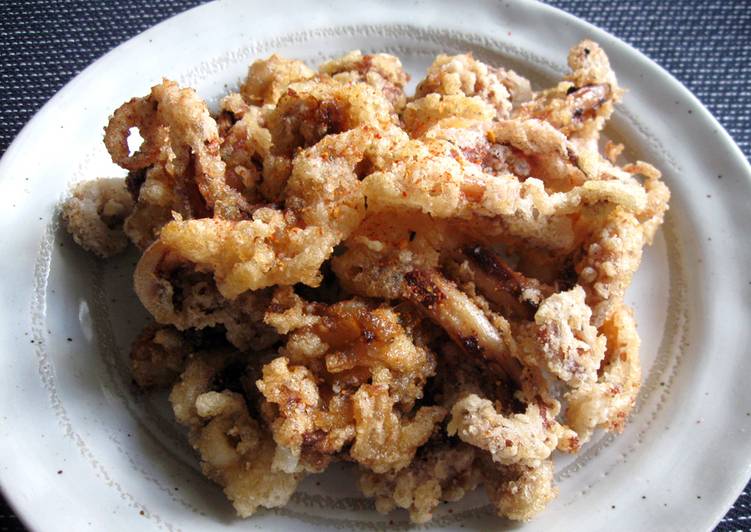 Recipe of Favorite Squid Tentacles ‘Kara-age’