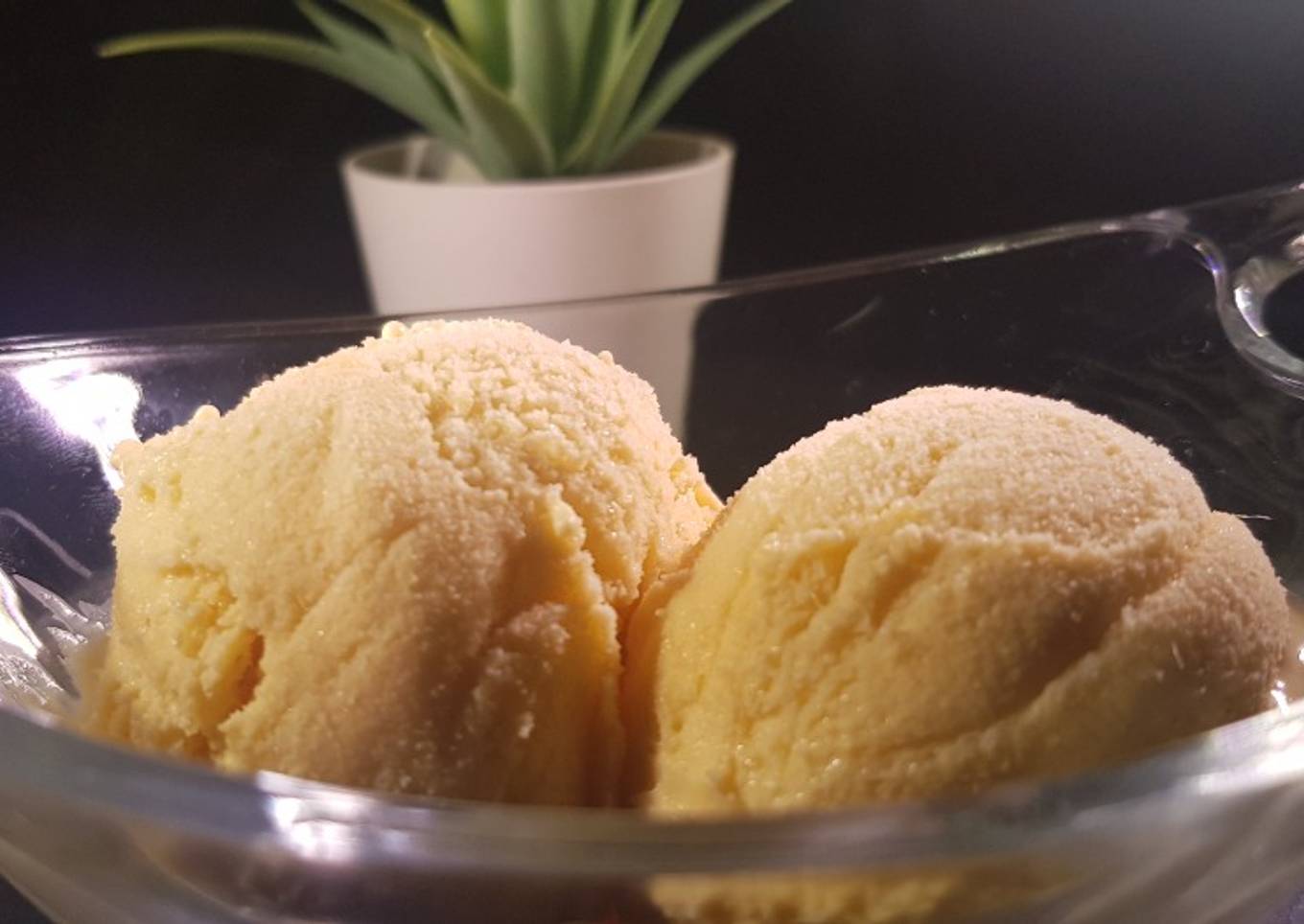 Helado de mango