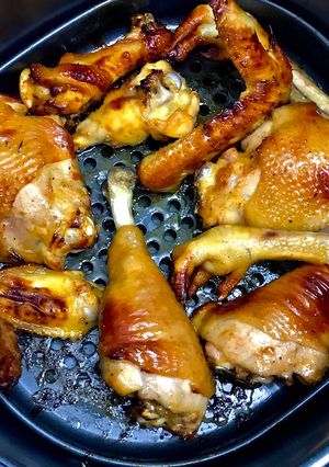 Hình của món Gà Nướng Mật Ong - Nồi Chiên Không Dầu.