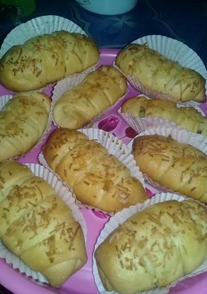 Foto resep Roti manis isi pisang