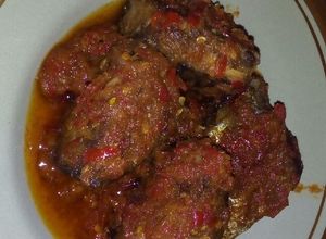 Foto resep Ikan tongkol balado (dicabein)
