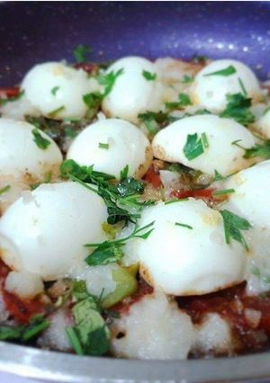 صورة لوصفة بيض تركي