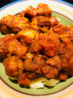 A picture of Crockpot Meatball and Pepperoni Pasta Sauce.