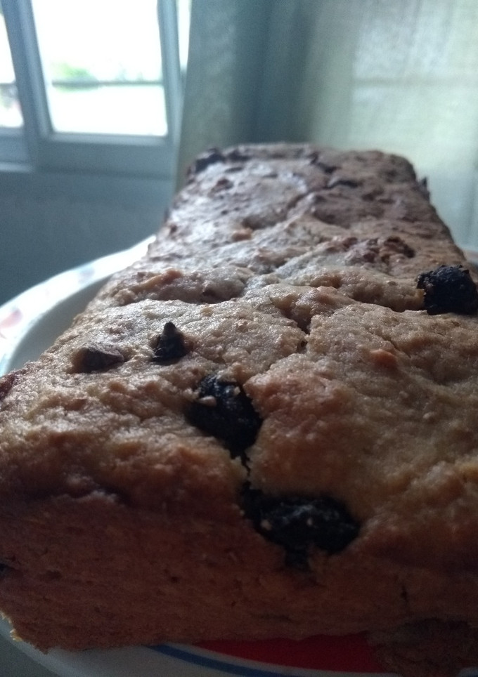 Una foto de Budín de manzana vegano