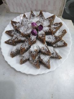عکسی از دستور حلوا با آرد گندم