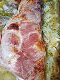 Pechito de cerdo al vino blanco