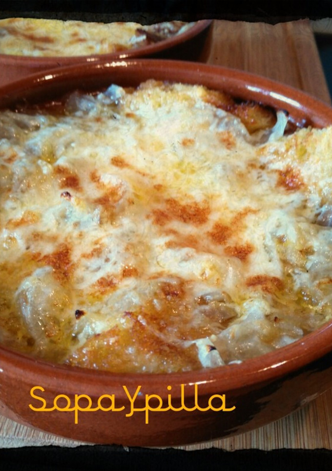 Una foto de Sopa de cebolla