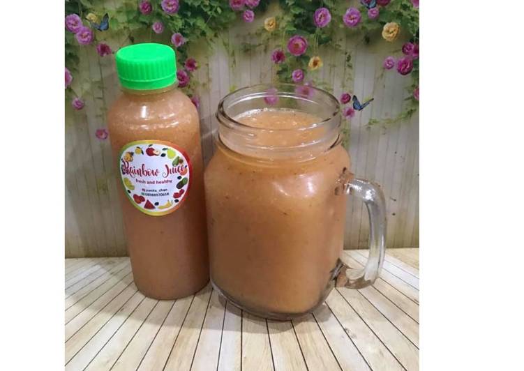 Bagaimana Menyiapkan Diet Juice Papaya Kiwi Apple Pear Anti Gagal