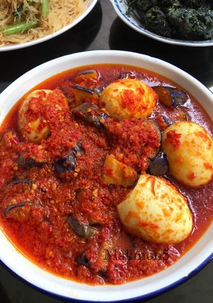 Foto resep Balado telur + terong