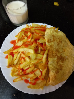 A picture of Homemade chips.