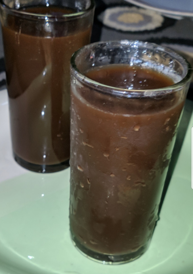 A picture of Tamarind drink (Ardeb).