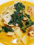 Red Curry Chicken with Pickled Bamboo Shoots