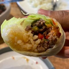 A picture of Minced Beef & Rice Ssam.
