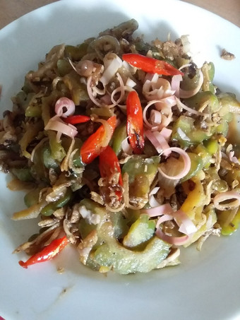 Resep Tumis pare kecombrang teri yang Enak Banget