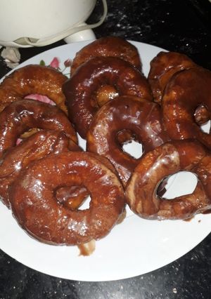 صورة لوصفة دونات بالصور