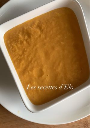 Une photo de Soupe de carotte au Thermomix