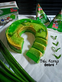 Foto resep Bolu Kemojo Ombre
