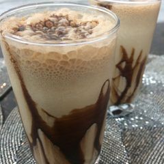 Coffee brownie shake A picture of Coffee brownie shake.