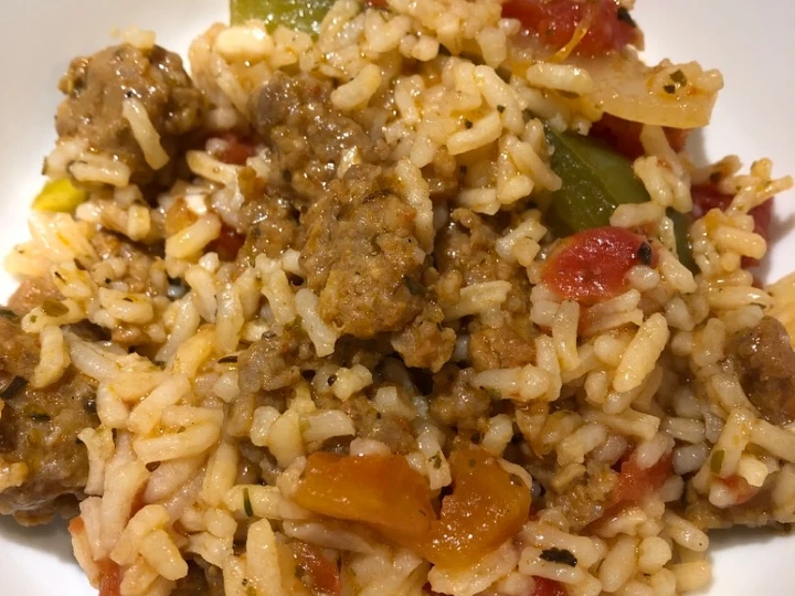 Recipe Italian Sausage with Rice 🍚 the So Delicious You can take Joss in your mouth