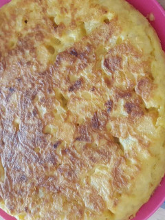Una foto de Tortilla de patatas casera