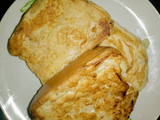 Fried bread 🍞 with eggs