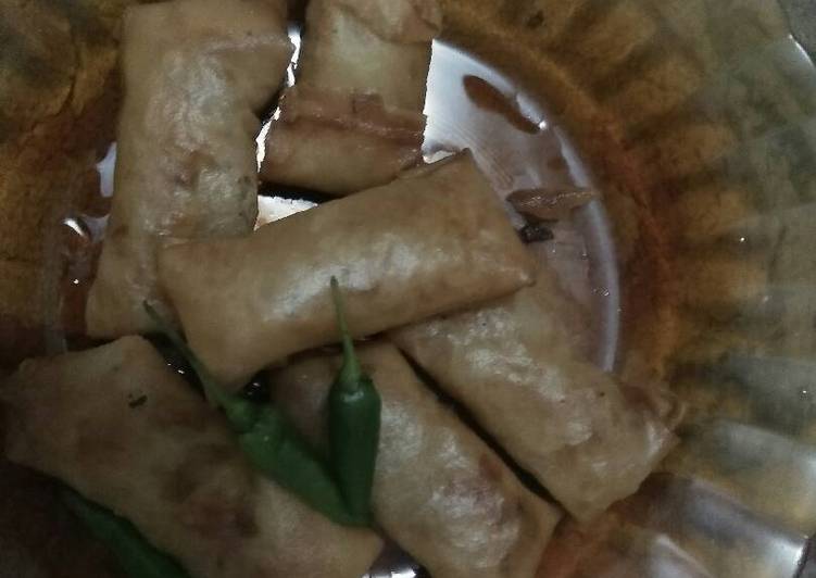 Resep Risol isi bihun wortel ala chef june, Lezat Sekali