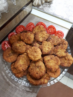 عکسی از دستور ناگت مرغ