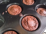 Cupcakes de boniato y cacao
