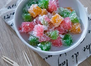 Foto resep Cenil Singkong Warna Warni